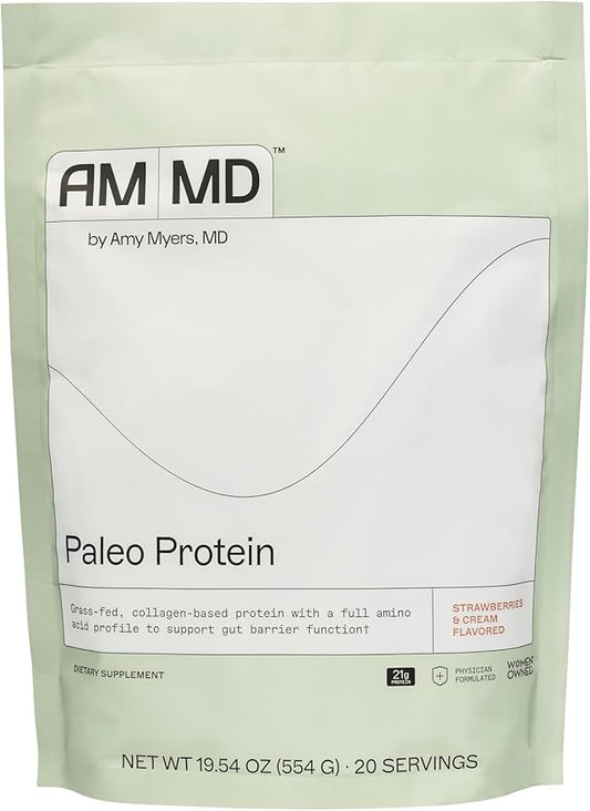 The Myers Way Paleo Protein Strawberries & Cream - 19.54 OZ - 20 Servings