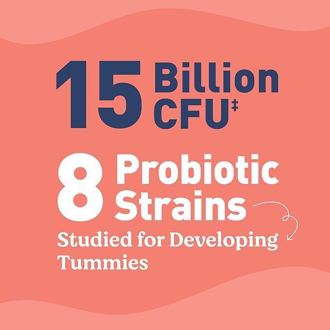 LOVEBUG Award Winning Probiotics | Constipation & Stomach Discomfort | Softer Bowel Movements | Easy-to-Take Powder | Ages 12 Months to 4 Years | 30 Packets