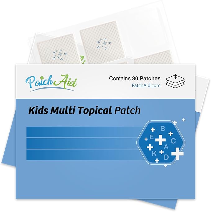 PatchAid Kids Multi Plus Topical Patch with Omega-3 30-Day Supply