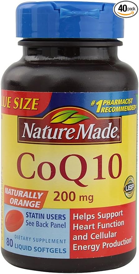 CoQ10 200 mg Softgels 40