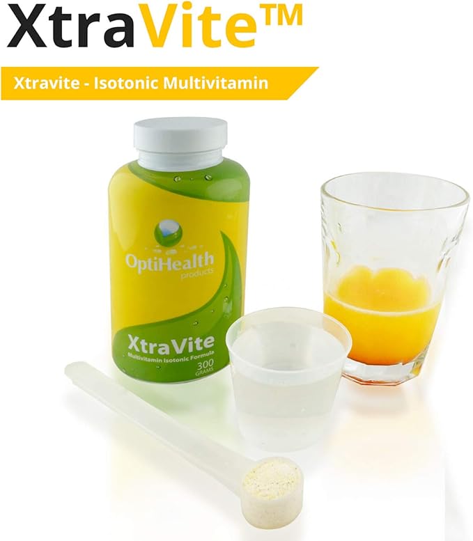 XtraVITE Isotonic Multivitamin - 100% Essential Vitamins and Minerals - Pack of 4