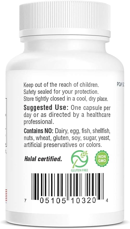 Folic Acid 5mg - BioTech Pharmacal - 100 Capsules - Pack of 2