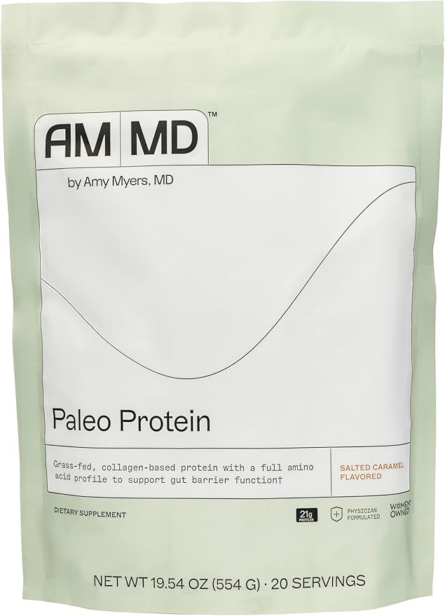 The Myers Way Paleo Protein - Salted Caramel -19.54 OZ - 20 Servings