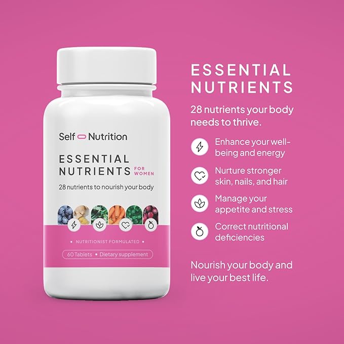 Vegan Multivitamins for Women -Expert Designed 28 Nutrients – Boost Energy, Sleep, Skin & Reduce Cravings - Womens Multivitamin, Keto, Vegan,Gluten Free, Keto- USA, 2-Month Supply