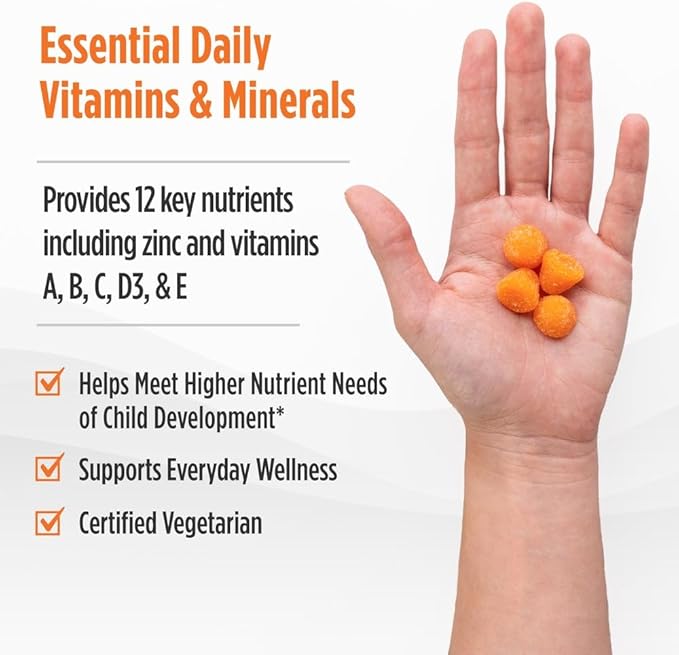 Nordic Naturals Nordic Berries, Citrus - 200 Gummy Berries - Great-Tasting Multivitamin for Ages 2+ - Growth, Development, Optimal Wellness - Non-GMO, Vegetarian - 50 Servings