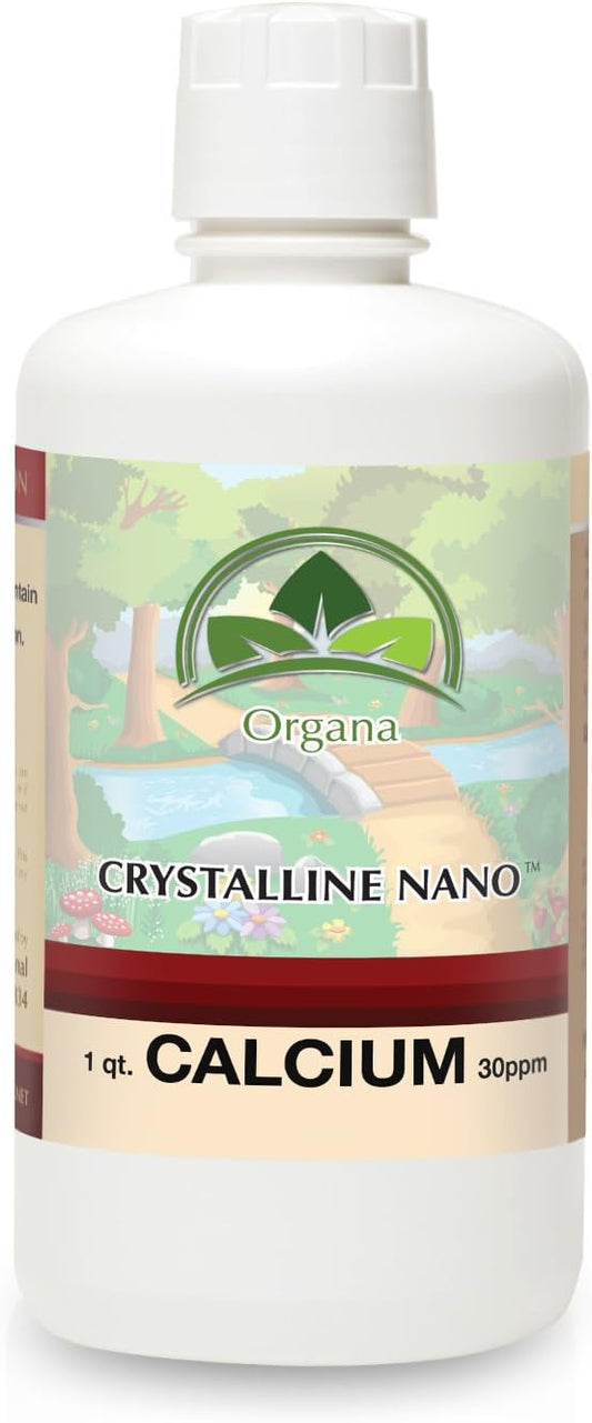 Organa Pure Crystalline Liquid Calcium Supplement - 30 PPM - Colloidal Minerals