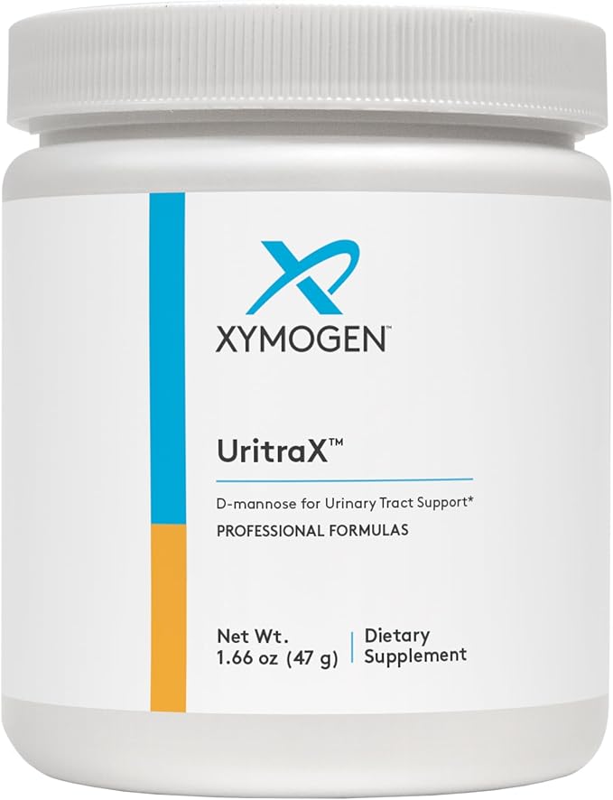 XYMOGEN UritraX - D Mannose Supplement for Urinary Tract and Bladder Health - D Mannose Powder - Health Supplements - Vegan, Gluten Free + Non GMO (1.66 oz)
