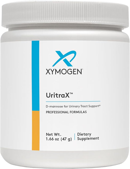 XYMOGEN UritraX - D Mannose Supplement for Urinary Tract and Bladder Health - D Mannose Powder - Health Supplements - Vegan, Gluten Free + Non GMO (1.66 oz)
