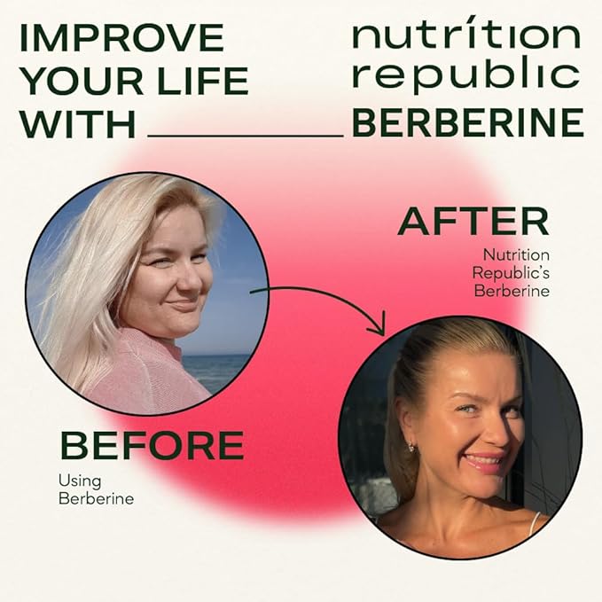 Berberine Supplement 1500mg, Ultra High Potency Berberine Complex with Citrus Bergamot, Colloidal Gold & Berberine Hcl, Dihydroberberine Supplement, 180 Veggie Capsules