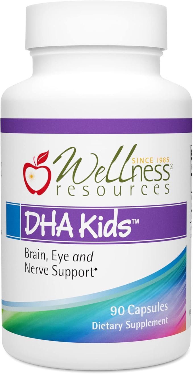 DHA Kids - Mercury-Free Fish Oil 135 mg DHA/150mg Omega 3s per Capsule (90 Capsules)