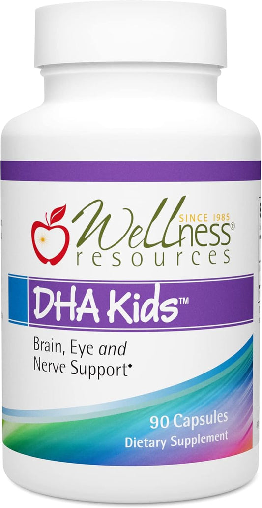 DHA Kids - Mercury-Free Fish Oil 135 mg DHA/150mg Omega 3s per Capsule (90 Capsules)