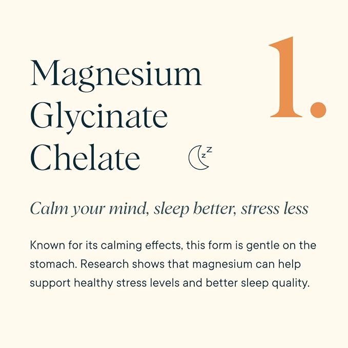 Ora Organic Magnesium Complex Powder Supplement - 4-in-1 Magnesium: Glycinate, Taurate, Malate & Citrate | Vegan, Gluten-Free | Tangerine Flavor | Calm Support for Sleep, Stress & Muscles | 30 Serving