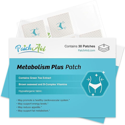 Metabolism Plus Topical Patch by PatchAid 30-Day Supply