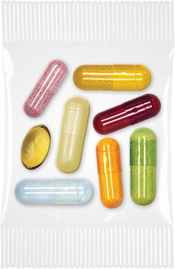 Daily Start Complete Daily Vitamin Pack | 10X Energy & Stamina Booster | Vitamin A, B, C, D, E, B12, Minerals, Ashwagandha, Panax Ginseng, Yerba Mate, Green Tea (30 Packets)