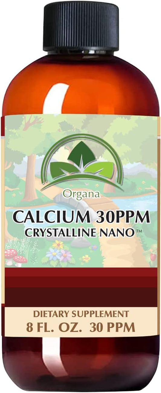 Organa Pure Crystalline Liquid Calcium Supplement - 30 PPM - Colloidal Minerals