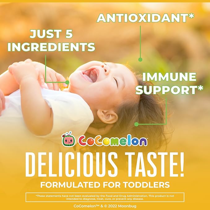 MaryRuth Organics Toddler Vitamin C Drops | USDA Organic Vitamin C Liquid Drops for Toddler | Ages 1-3 Years | Vitamin for Immune Support & Overall Health | Vegan | Non-GMO | 30 Servings