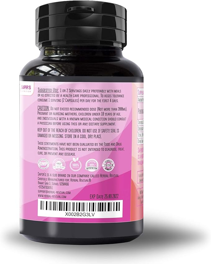 Pueraria Mirifica Capsules 2000mg Daily - Breast Enhancement Pills and Estrogen Supplement for Women and Men, Breast Enlargement Pills for Women and Transgender - Breast Growth Breast Enhancer