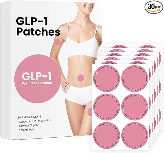 GLP-1 Patches Pure Natural for Women and Men 30 Count S5