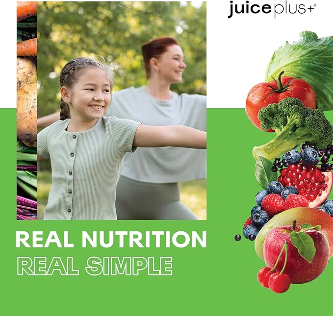 JuicePlus+ Fruit, Vegetable & Berry Blend Soft Chews (Chewables) - 30 Plant-Based Ingredients! Vegan Gummies for Kids & Adults - Gluten-Free, Non-GMO, No HFCS - Prepacked 3 pouches (30 Adult Servings Each)