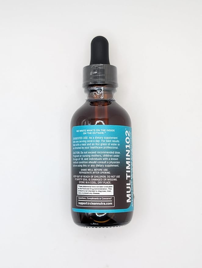Clean Nutra Organic Sea Moss Drops Supplement | Black Seed Oil Irish Seamoss Ashwagandha Burdock Root & Bladderwrack - Multimineral Liquid Vegan for Gut Heath Energy Skin Immune Support & Hair