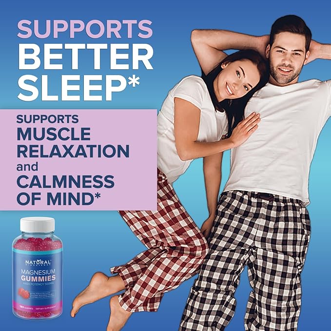 Sugar-Free Magnesium Gummies for Adults - High Potency 500mg Magnesium Supplement, High Absorption Magnesium Citrate Gummies, Vegan Anti-Stress Gummies, Magnesium for Sleep & Relaxation, 180 Gummies