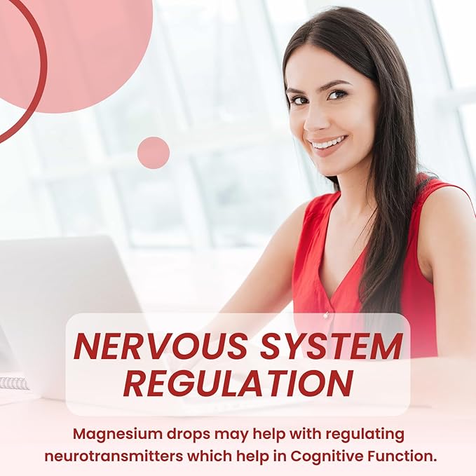 Potassium Magnesium Citrate Supplement, Liquid Magnesium Citrate Drops 500mg with Ashwagandha, Calcium, Zinc, Vitamin D3, B6, B12, CoQ10 - Support Calm & Bone & Muscle & Immune Health Vegan 2 fl oz