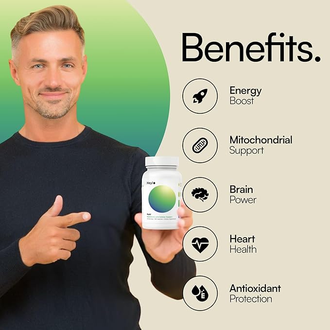 Heylo Multi+ Advanced Multivitamin Supplement – Boosts Energy, Enhances Immune Support, Provides Antioxidant Protection, Promotes Detoxification, with Vitamins, Minerals, Phytonutrients, 120 Capsules