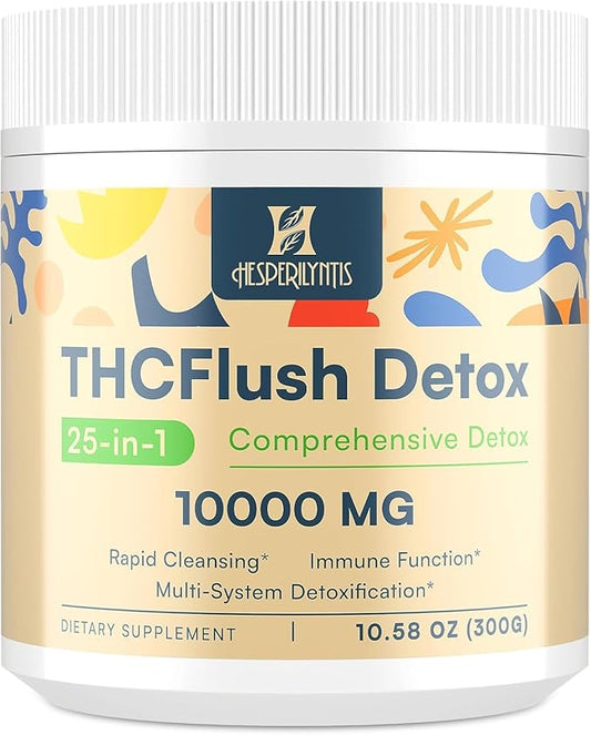 10,000 MG Detox Powder Supplement, Fast-Acting Detox and Liver Cleanser, Full Body Detox, Multi-System Cleanse Detox & Repair for Liver, Kidney, Digestion & Immune, 30 Servings