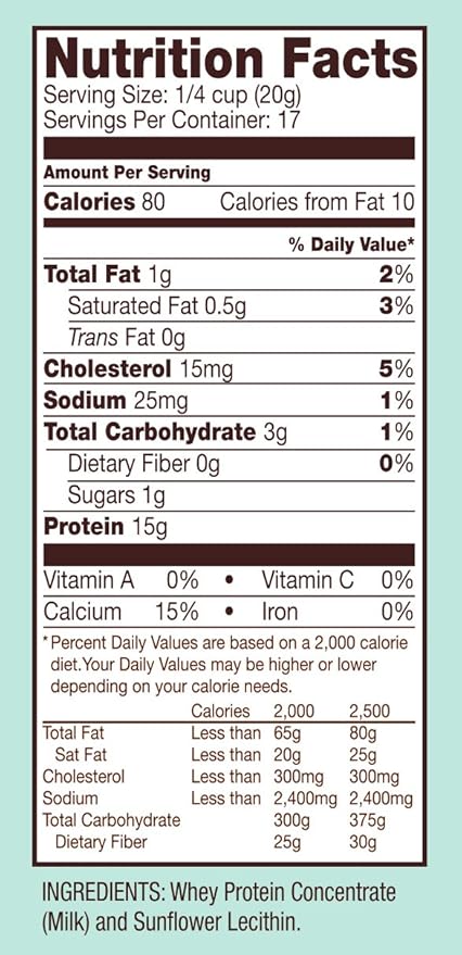 Bob's Red Mill Whey Protein Powder 12ounce Package May Vary, Red, unflavored, 12 Ounce