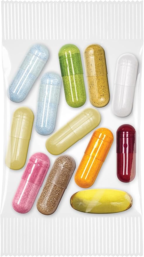 Super Start Complete Daily Vitamin Pack | 10X Energy & Stamina Booster, Muscle Support | Vitamin A, B, C, D, E, B12, Minerals, Amino Acids, Bee Pollen, Ashwagandha, Panax Ginseng (30 Packets)