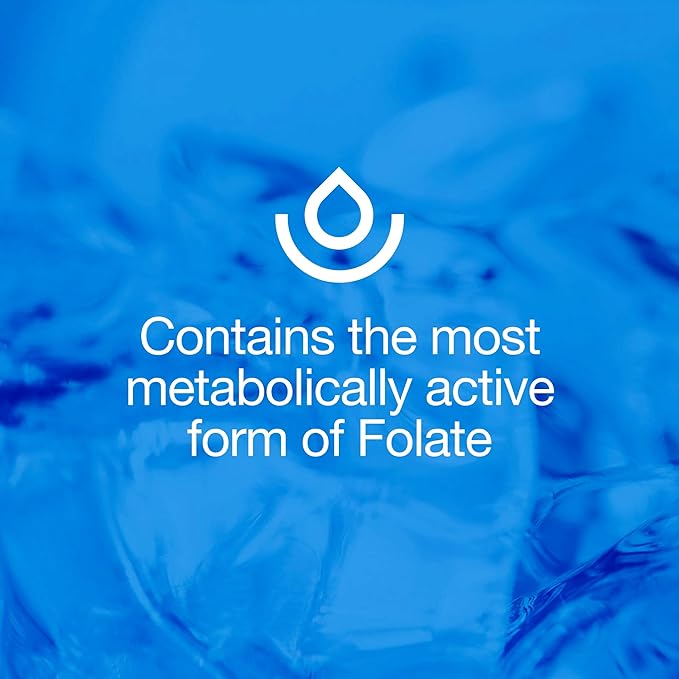 L Methylfolate 15mg - Maximum Potency - Active Vitamin B9 Superior Bioavailability - 5-MTHF Methyl Folate for Mood, Cognition, Immunity, Cardiovascular, Neurological, Reproductive Health - 60 Capsules