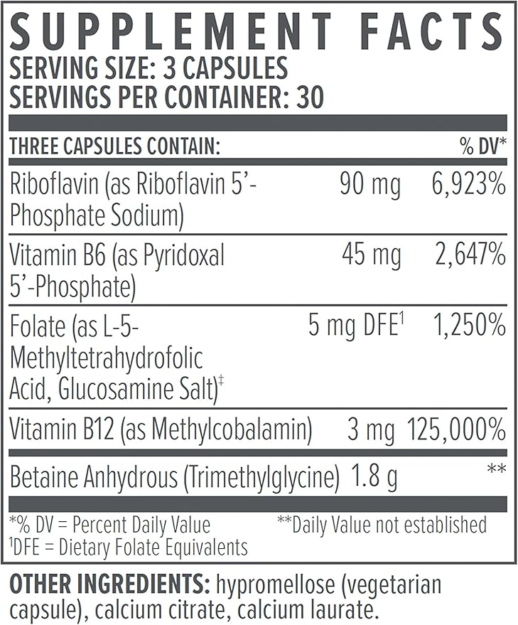 bioTE Nutraceuticals - Methyl Factors+ - Circulation + Mood (90 Capsules)