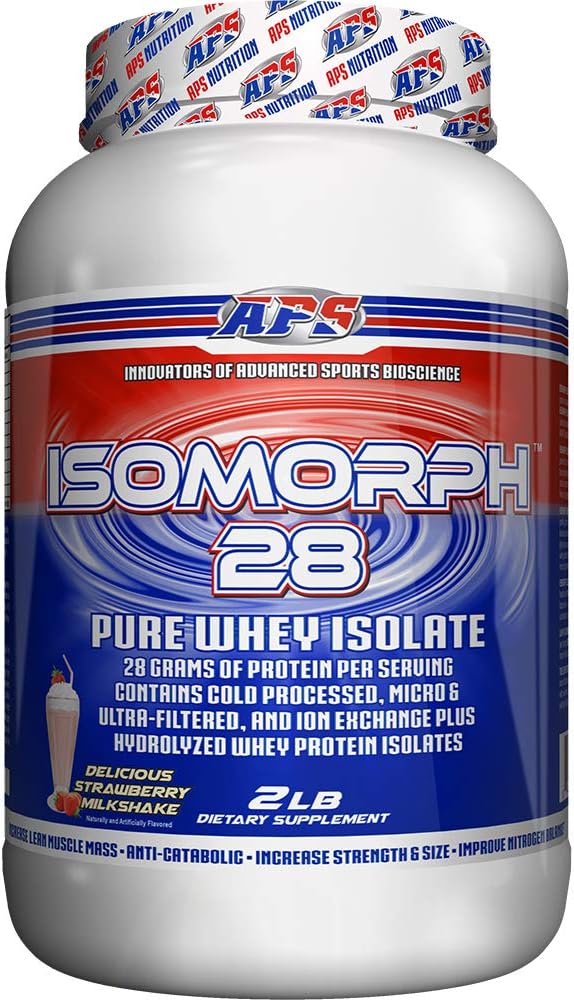APS Nutrition Isomorph, Strawberry Milkshake, 2 Pound
