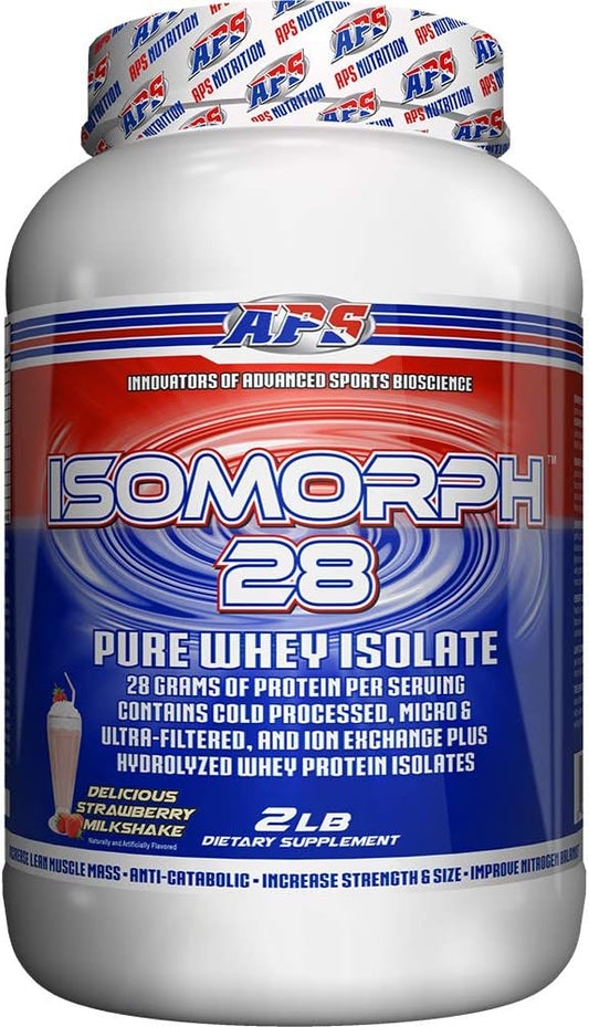 APS Nutrition Isomorph, Strawberry Milkshake, 2 Pound