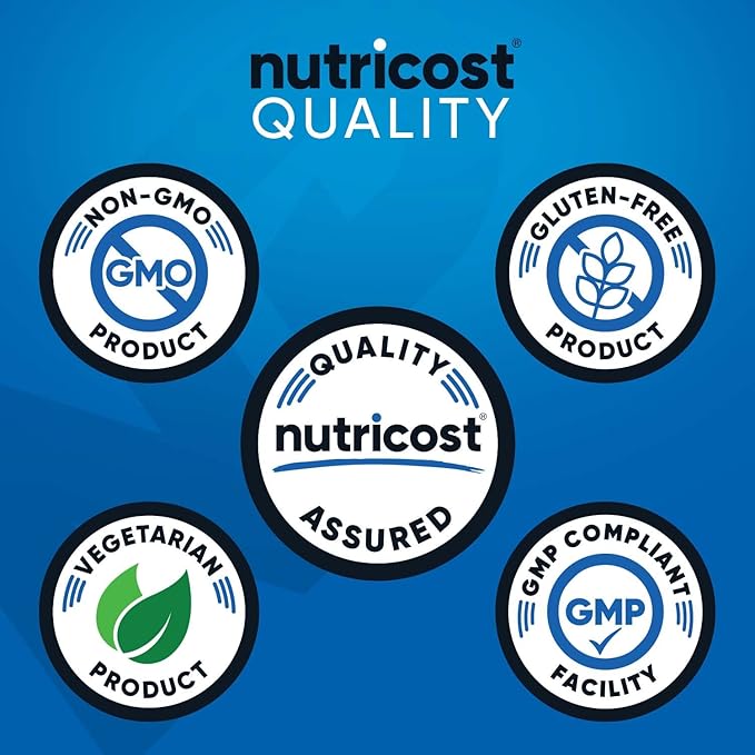 Nutricost EAA Powder 30 Servings - Passion Fruit, Orange, and Guava (POG) - Essential Amino Acids - Non-GMO, Gluten Free, Vegetarian Friendly