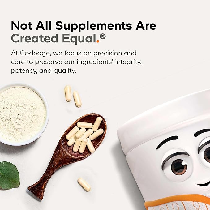 Codeage Men’s Daily Multivitamin – 25+ Essential Vitamins & Minerals, Organic Whole Foods, Probiotics, Omega-3, Zinc, Vitamins A, B, C, D, E & K, 2 Pack