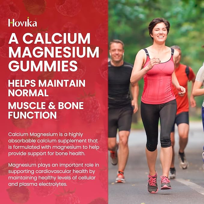 Calcium Magnesium Zinc Gummies with Potassium Vitamin C, B6, D3, K2 - Calcium for Women & Men - Calcium Magnesium Zinc Multi Vitamin Supplement for Bones, Muscles, Teeth, Calm Mood & Immunity - 60 Cts