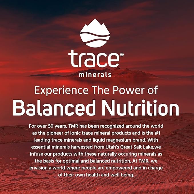 Trace Minerals | Magnesium Chewable Supplement for Adults and Kids | from Magnesium Glycinate and Citrate | Sugar Free | Raspberry Lemon | 120 ct, 30 Servings