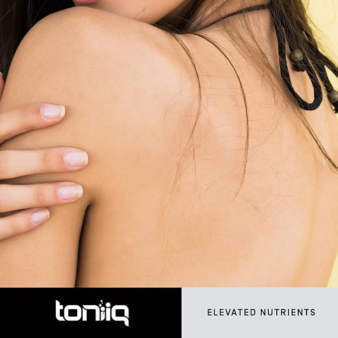 Toniiq Ultra High Strength Glutathione Capsules - 1000mg Concentrated Formula - 98%+ Highly Purified and Bioavailable - Non-GMO Fermentation - 120 Capsules Reduced Glutathione Supplement