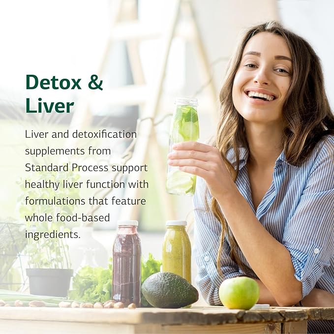 Standard Process Inc. Antronex - Whole Food Immune System Support and Liver Health Supplement with Calcium - 180 Tablets