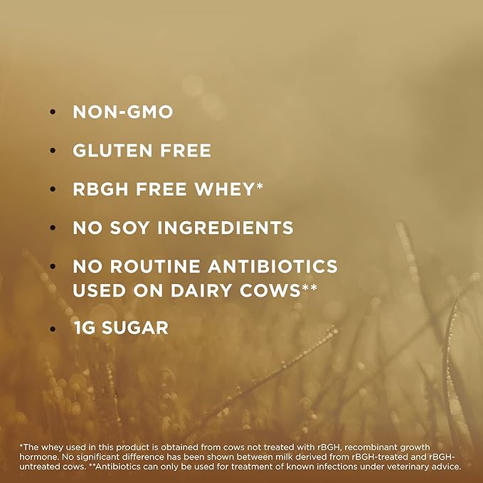 SOLGAR Grass Fed Whey to Go, Vanilla - 11.9 oz, Pack of 2 - Grass-Fed Whey Protein Powder - rBGH Free, Non-GMO, Gluten Free - 26 Total Servings
