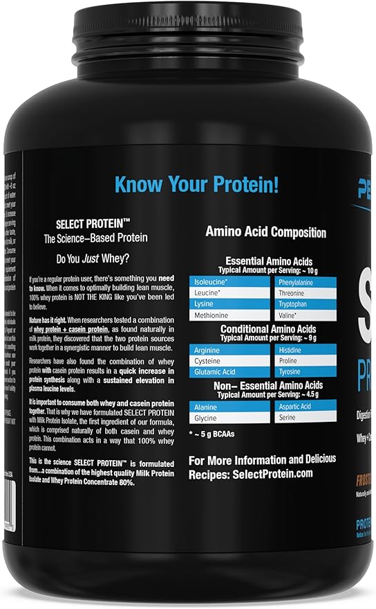PEScience Select Low Carb Protein Powder, Chocolate Cupcake, 55 Serving, Whey and Casein Blend, Keto Friendly, Gluten Free, Best Tasting, Clean Isolate for Women and Men