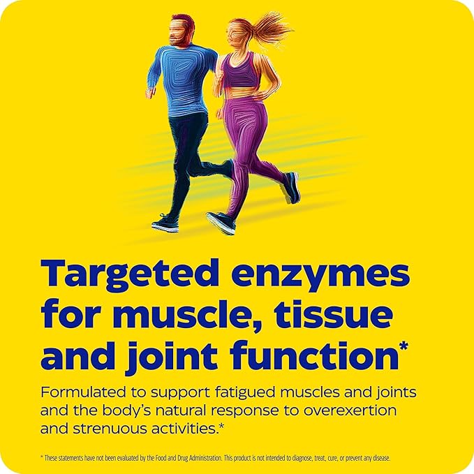 Enzymedica, Repair Gold, Proteolytic Enzymes, Joint Support Supplement,[a] Promotes Muscle Recovery & Tissue Function, 30 Count