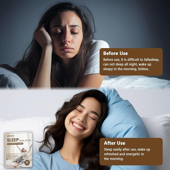 Sleep Patches for Adults Extra Strength - Fast Acting, Skin-Friendly for Men and Women, Cruelty Free Sleep Aid Alternative | 90 Patches