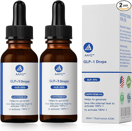 2 Pack Glp-1 Supplement Drops, Fast and Easy to Use, Appetite & Weight (2 Fl Oz)