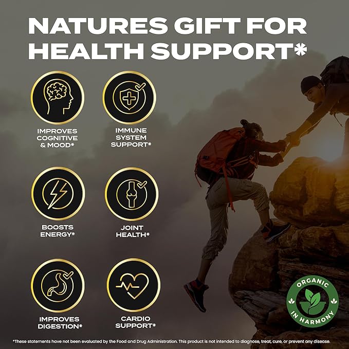 30,000 MG Pure Organic Shilajit Gummies for Men & Women, Sugar-Free Shilajit Supplement, 85+ Trace Minerals & Fulvic Acid - Improve Congitive & Mood, Immunity and Energy, 60 Gummies.