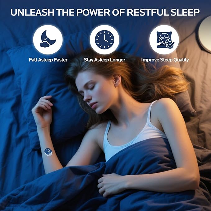 Sleep Patches for Adults Extra Strength: All Natural Plant Ingredients - 8-Hour Overnight Sleep Support (48pcs)