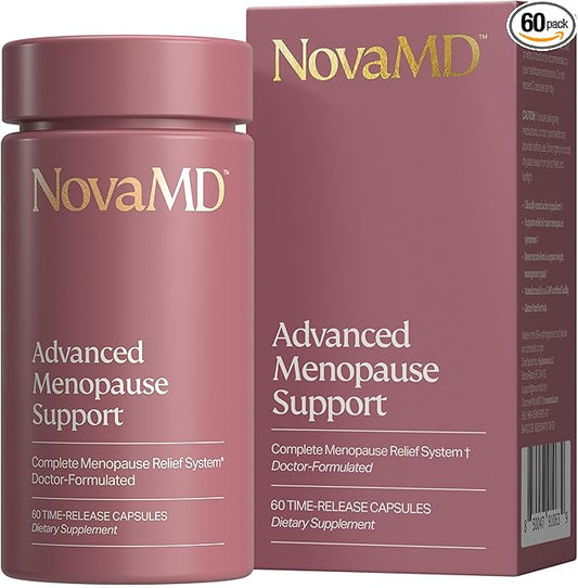 Clinically Proven Menopause Supplement for Weight Management, Hot Flashes, Night Sweats and Low Energy | Complete Multi-Symptom Menopause Supplement for Women