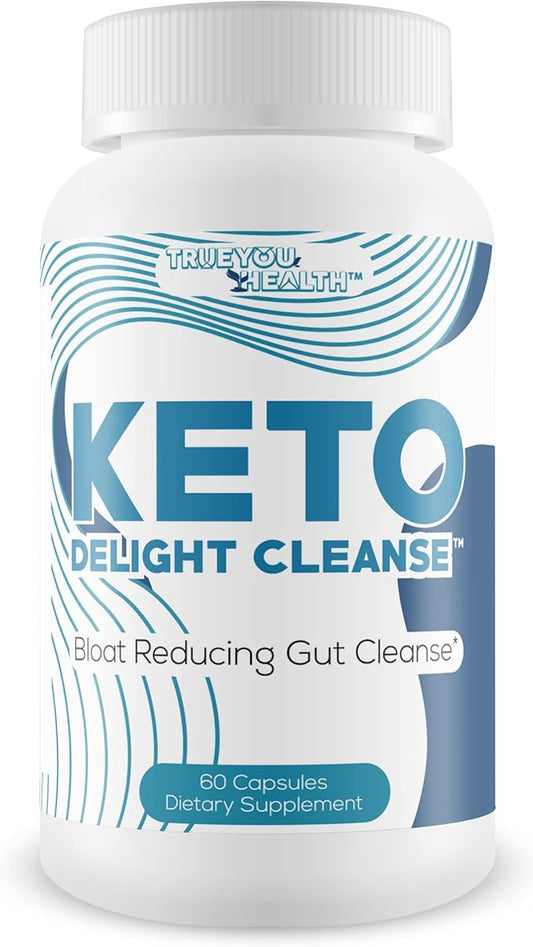 Keto Delight Cleanse - Premium Keto Cleanse - Promote Reduced Gut Bloat for a Healthy Appearance - Support Gut Health, Digestion, & Regularity with Probiotics - Help Keto Cleanse Detox Waste & Toxins