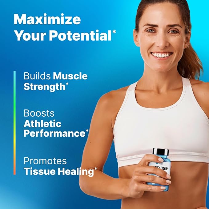 BCP-159 Capsules - Cycle Support & Muscle Recovery & Post Workout Recovery Supplement & Nac Supplement | Research Proven Quality | 60 Oral Capsules (1 Pack)
